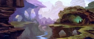 The Green Cave by TheShock